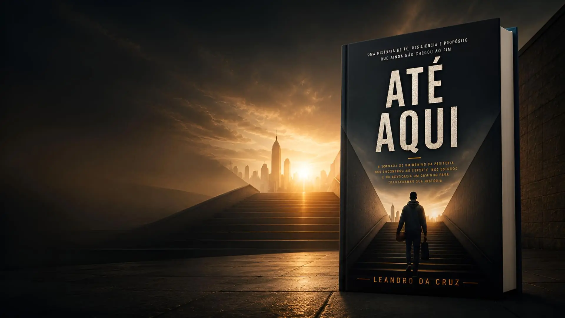 Livro Até Aqui, de Leandro da Cruz