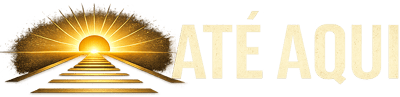 Logo horizontal do livro Até Aqui